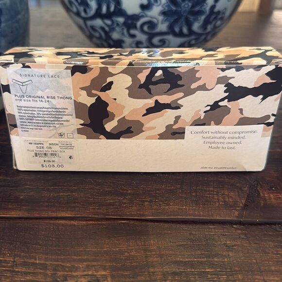 NWT Hanky Panky Camouflage Box Set of 5 - Picture 2 of 3